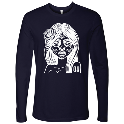 QB CLASSY DAY OF THE DEAD LONG SLEEVE