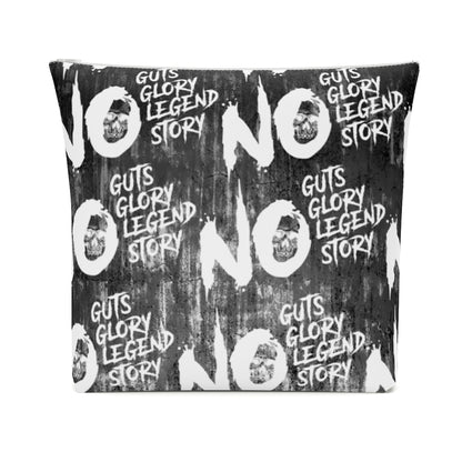 NO GUTS NO GLORY Cotton Cosmetic Bag