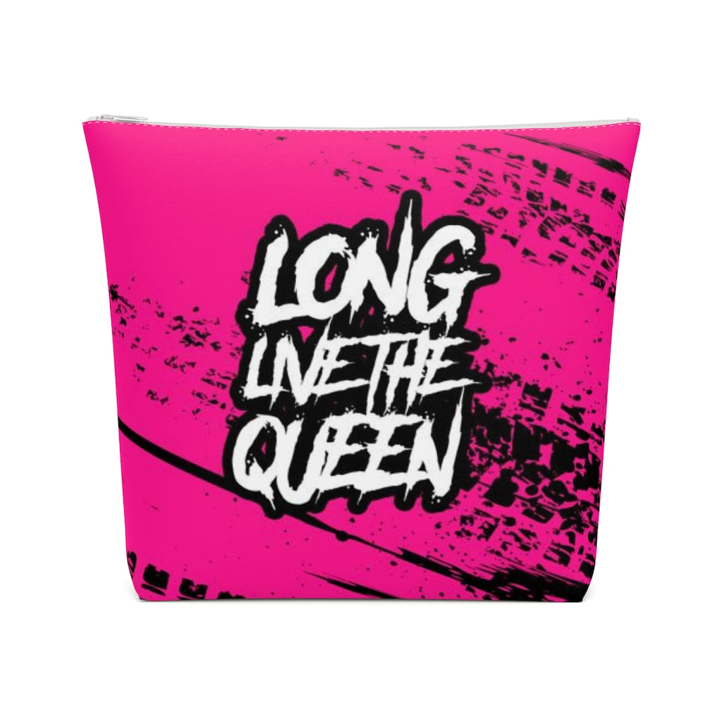 LONG LIVE THE QUEEN Cotton Cosmetic Bag