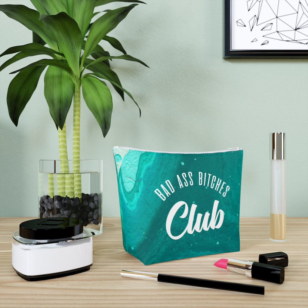 BAD ASS BITCHES CLUB Cotton Cosmetic Bag
