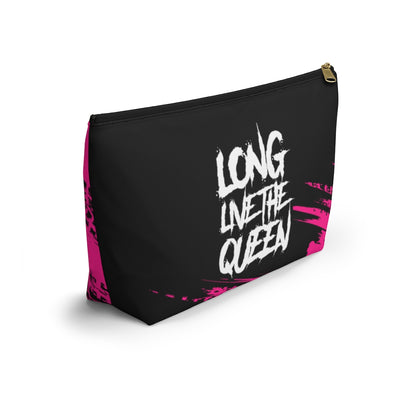 LONG LIVE THE QUEEN Accessory Pouch w T-bottom