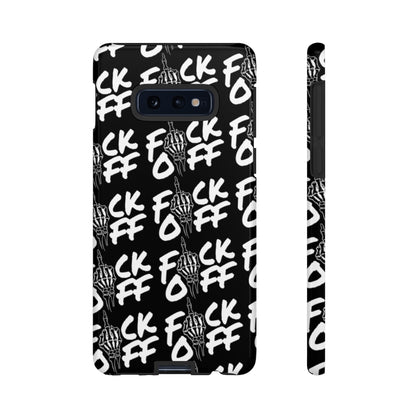F*CK OFF BLACK Tough Case
