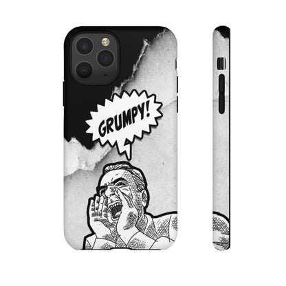 GRUMPY SCREAM Tough Phone Case