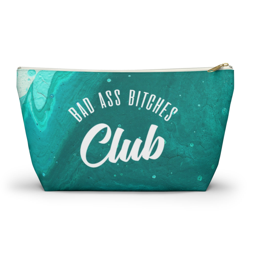 BAD ASS BITCHES CLUB Accessory Pouch w T-bottom