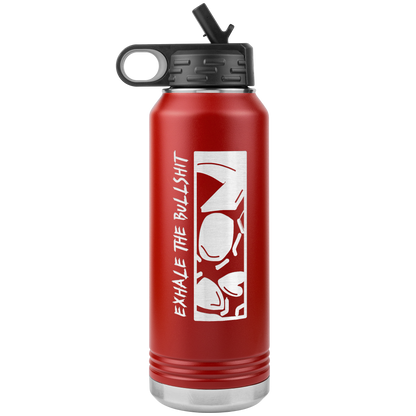 EXHALE THE BULLSHIT 32 OZ WATER BOTTLE