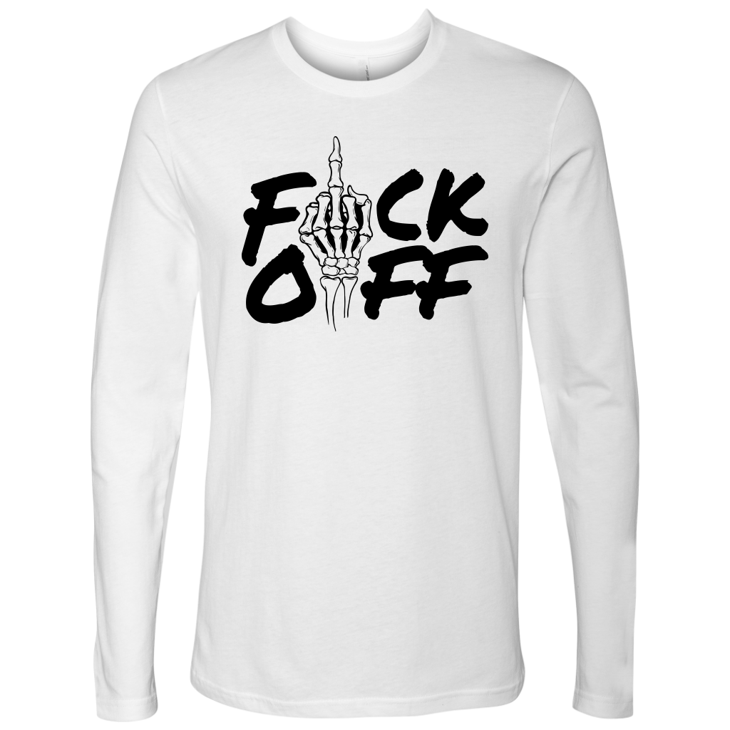 F*CK OFF LONG SLEEVE WHITE EDITION