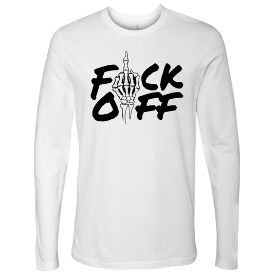 F*CK OFF LONG SLEEVE WHITE EDITION