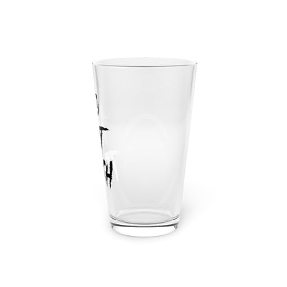 DO NOT TOUCH PINT GLASS