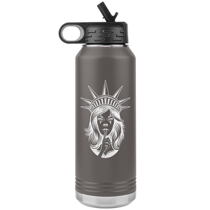 LISTEN TO THE QUEEN 32 OZ WATER BOTTLE