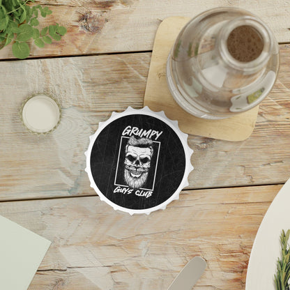 GRUMPY GUYS SKULL Bottle Opener
