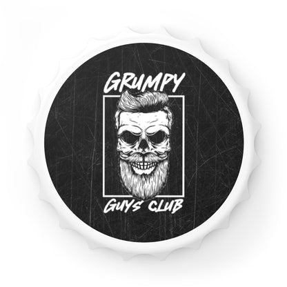 GRUMPY GUYS SKULL Bottle Opener