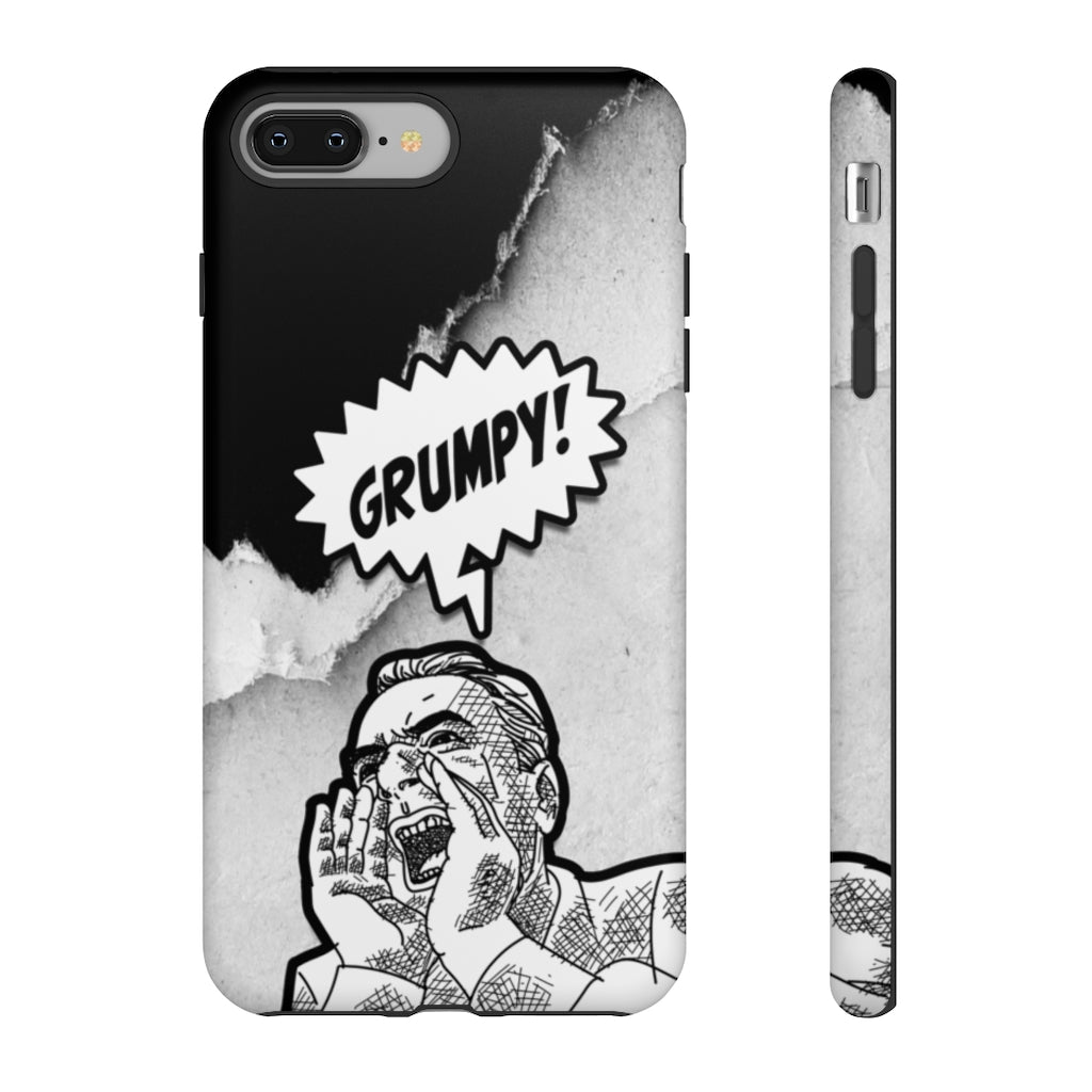 GRUMPY SCREAM Tough Phone Case