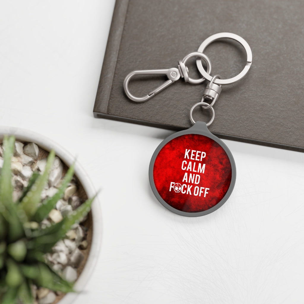 KEEP CALM AND F*CK OFF Key Fob