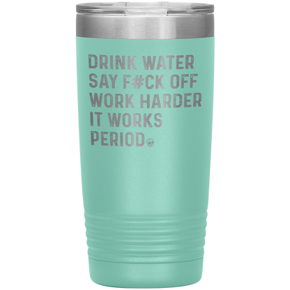 SAY F*CK OFF 20 OZ TUMBLER