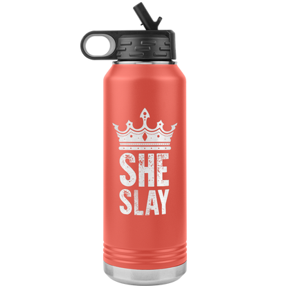 SHE SLAY 32 OZ WATER BOTTLE