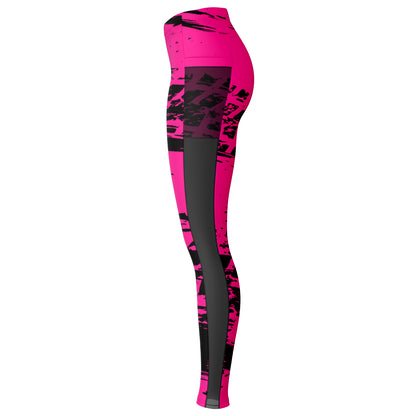 LONG LIVE THE QUEEN Mesh Pocket Leggings