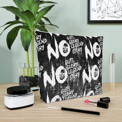 NO GUTS NO GLORY Cotton Cosmetic Bag