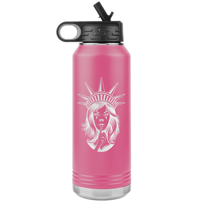 LISTEN TO THE QUEEN 32 OZ WATER BOTTLE