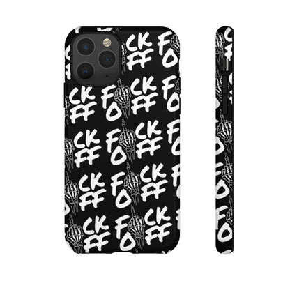 F*CK OFF BLACK Tough Case