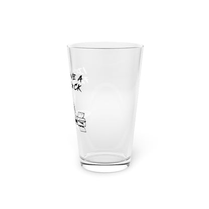 DON'T GIVE A FLYING F*CK PINT GLASS