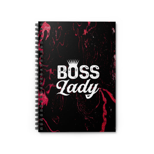 BOSS LADY Spiral Notebook - Ruled Line