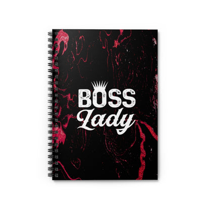 BOSS LADY Spiral Notebook - Ruled Line