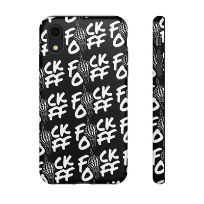 F*CK OFF BLACK Tough Case