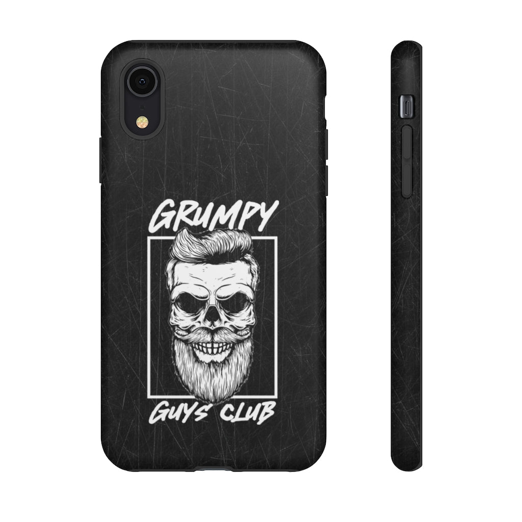 GRUMPY GUYS CLUB SKULL Tough Phone Case