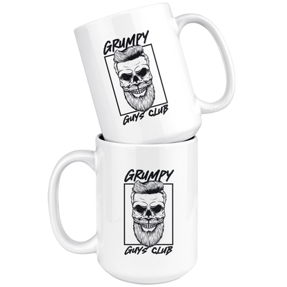 GRUMPY GUYS CLUB SKULL MUG