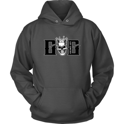 GRUMPY SKULL HOODIE