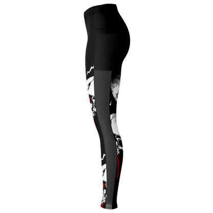 CREATE DESTROY Mesh Pocket Leggings