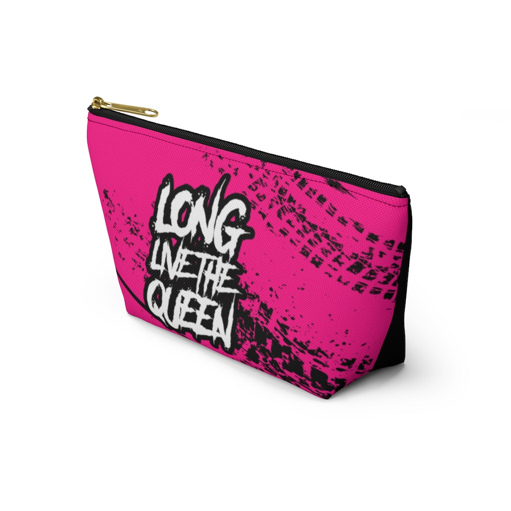 LONG LIVE THE QUEEN Accessory Pouch w T-bottom