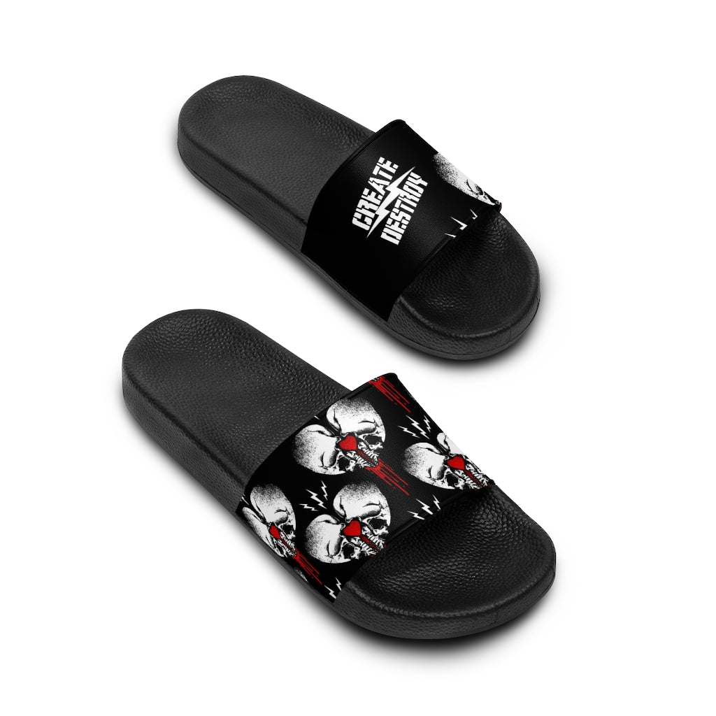 CREATE DESTROY Women's Slide Sandals