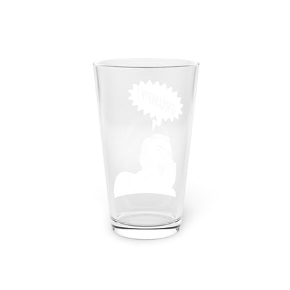 GRUMPY GUYS SCREAM PINT GLASS