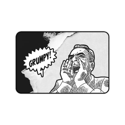 GRUMPY SCREAM Desk Mat