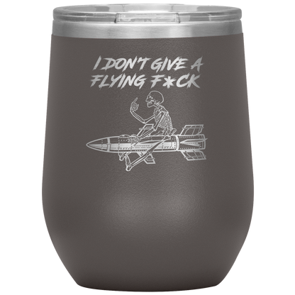 FLYING F*CK WINE TUMBLER