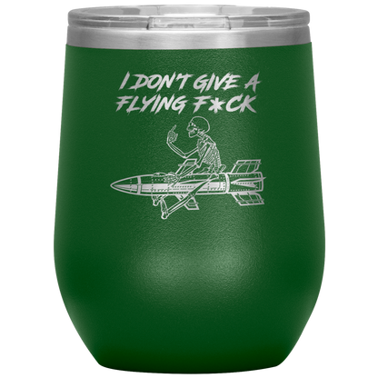 FLYING F*CK WINE TUMBLER