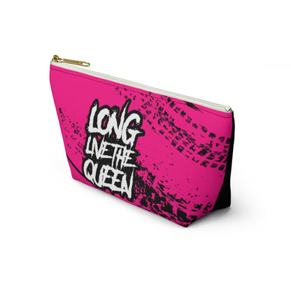LONG LIVE THE QUEEN Accessory Pouch w T-bottom