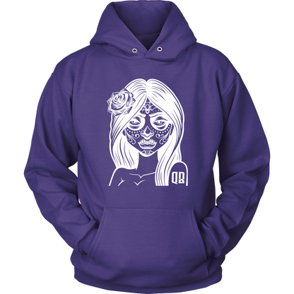 QB CLASSY DAY OF THE DEAD HOODIE
