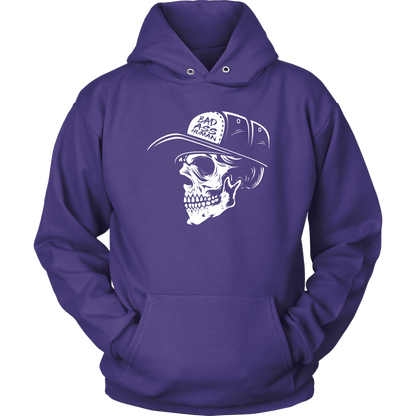 BAD ASS HUMAN SKULLCAP HOODIE