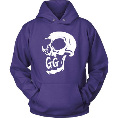 GRUMPY CREEPY SKULL HOODIE