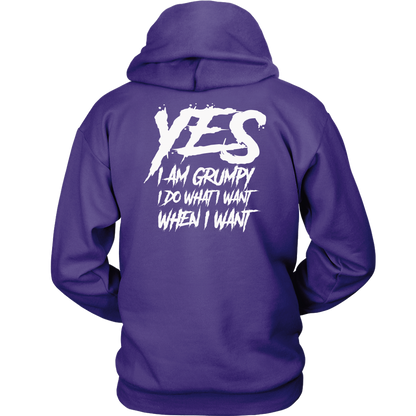 YES I AM GRUMPY HOODIE