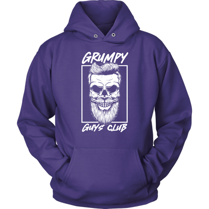 GRUMPY GUYS CLUB SKULL HOODIE