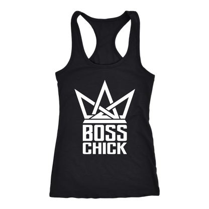 BOSS CHICK RACERBACK TANK