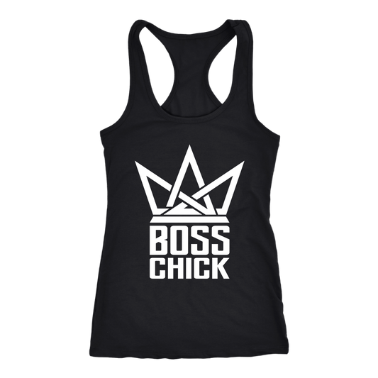 BOSS CHICK RACERBACK TANK