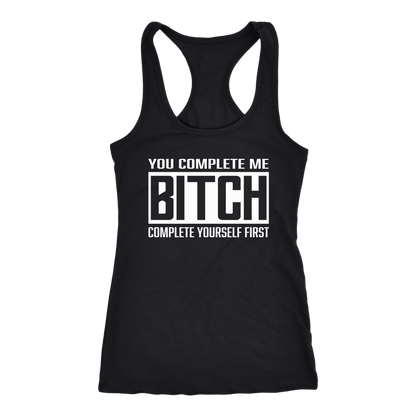 COMPLETE BITCH RACERBACK TANK