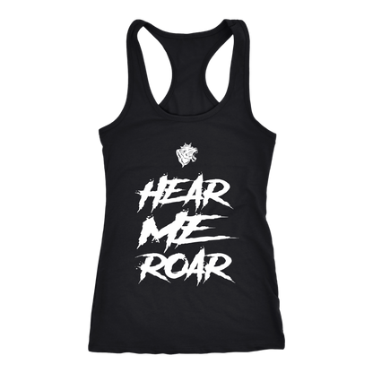 HEAR ME ROAR RACERBACK TANK