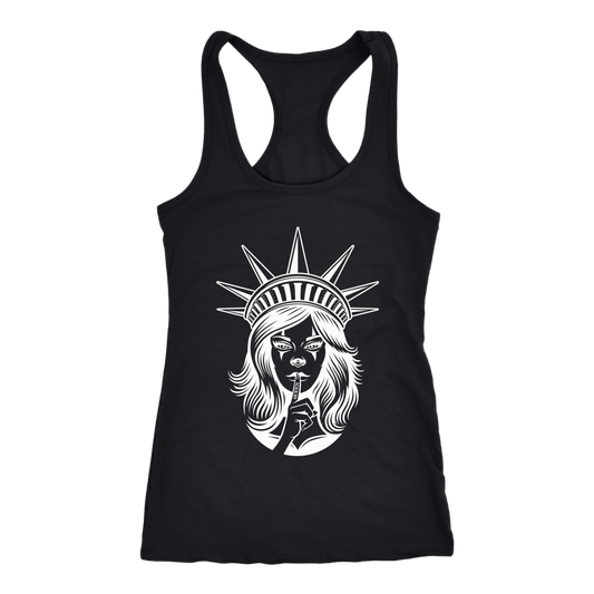 LISTEN TO THE QUEEN RACERBACK TANK