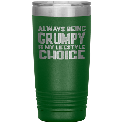 GRUMPY LIFESTYLE 20 OZ TUMBLER