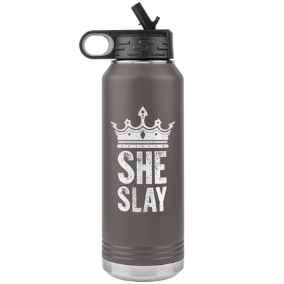 SHE SLAY 32 OZ WATER BOTTLE